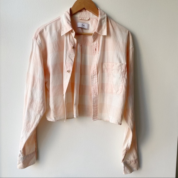 TNA Cropped Button-Up - Picture 2 of 8